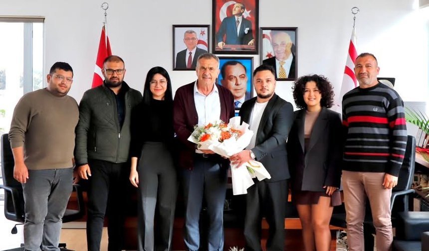 Mağusa İdman Yurdu’ndan Belediye’ye Ziyaret: Yeni Yönetimden Spor Odaklı Hedefler