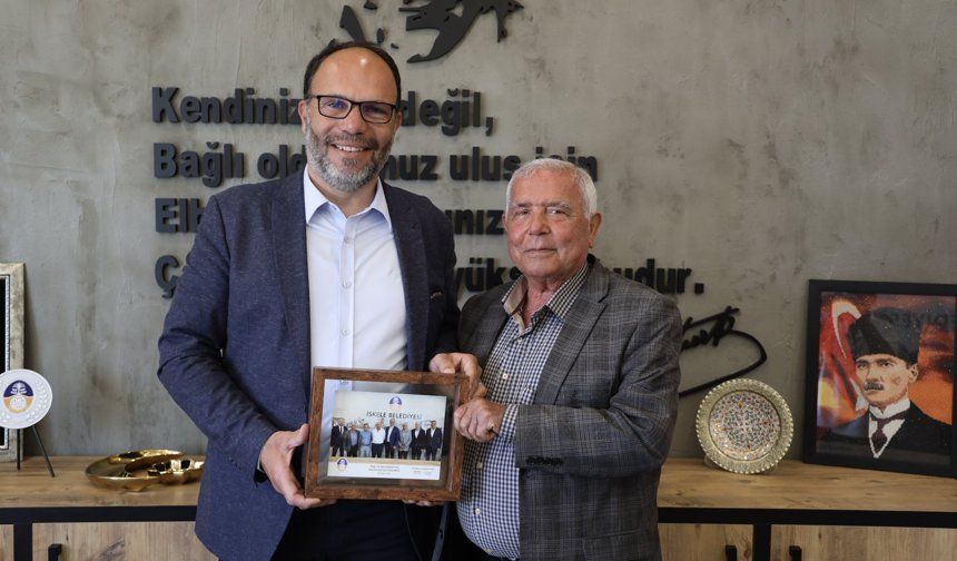 Kıbrıs Türk Belediye Başkanları Derneği’nden Sadıkoğlu’na ziyaret