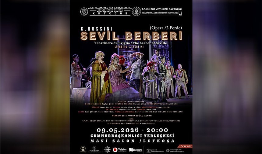 “Sevil Berberi” operası Lefkoşa’da yeniden sahnelenecek