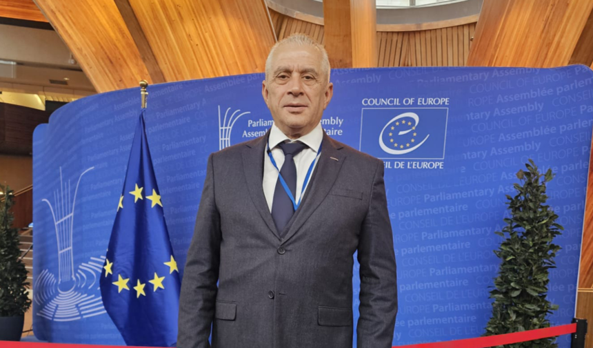 AKPM'de konuşan Taçoy: “Kıbrıslı Türkler fiziki saldırılara, şiddet eylemlerine maruz kaldı"