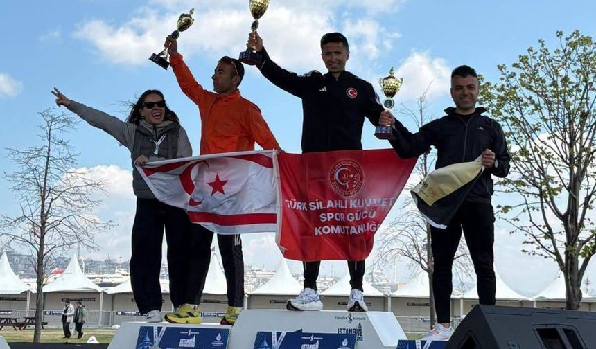 İstanbul Yarı Maratonu’nda KKTC’li Atletlerden Tazegül Birinci, Çapun İkinci
