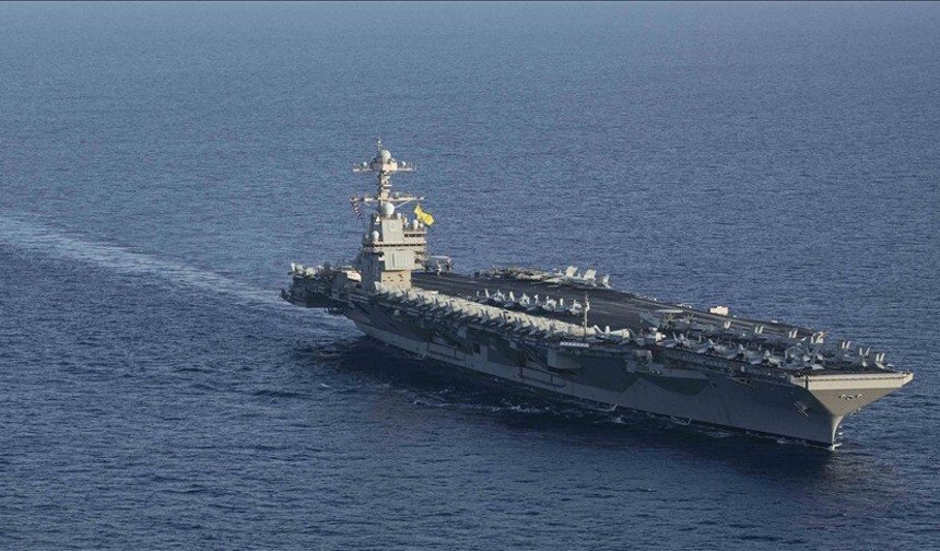 AP: ABD'nin "USS Gerald R. Ford" uçak gemisi tekrar Orta Doğu'da konuşlandırıldı