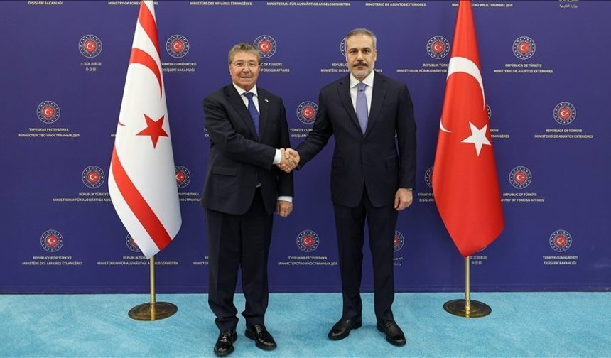 TC Dışişleri Bakanı Fidan, Başbakan Üstel ile Ankara'da görüştü