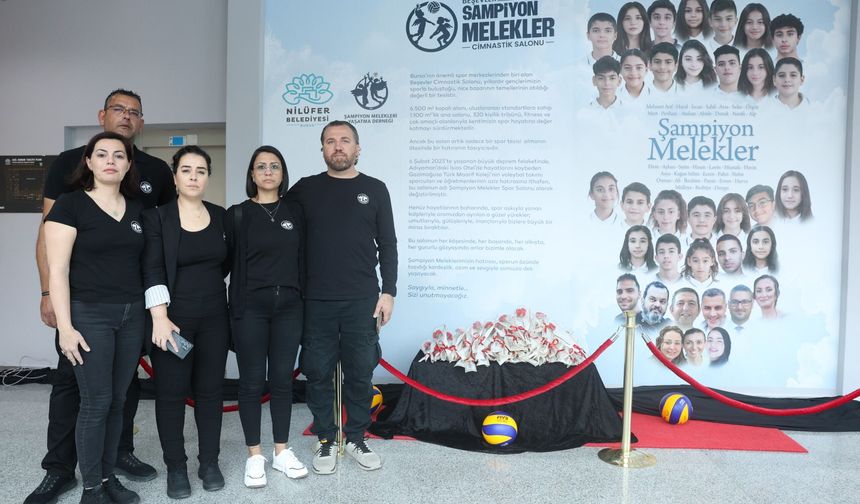 Uluçay, “Beşevler Şampiyon Melekler Cimnastik Salonu” isim verme törenine katıldı