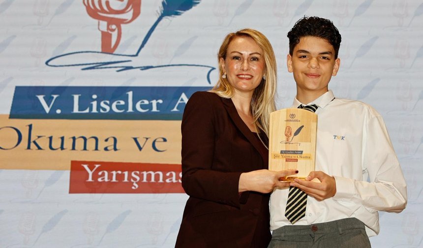 Cumhurbaşkanlığı'nda “5. Liselerarası Şiir Okuma ve Şiir Yazma Yarışması” yapıldı