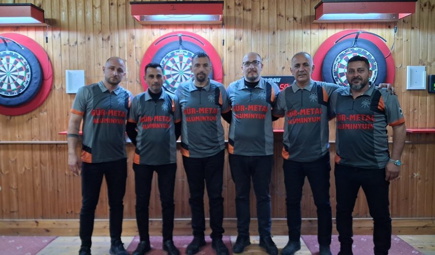 Darts birinci ligi dolu dizgin