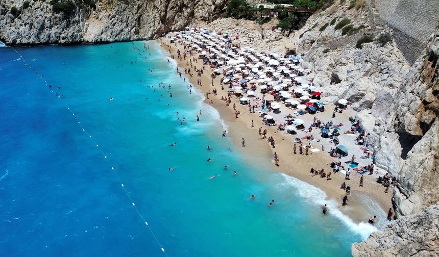 Kaş'ın Kaputaş plajı Avrupa'nın en iyi 10 listesinde