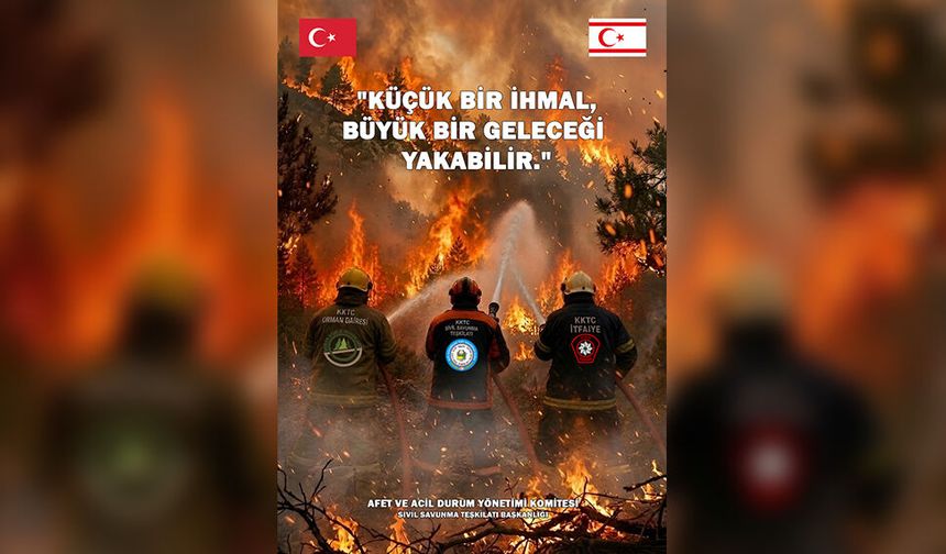 SSTB: "Yangınların önlenmesinde toplumsal farkındalığın artırılması ve önleyici tedbirlerin yaygınlaştırılması önemli"