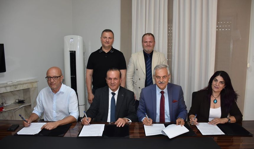 Tatlısu-Çiftlikdüzü Arkeopark Projesi için iş birliği protokolü imzalandı