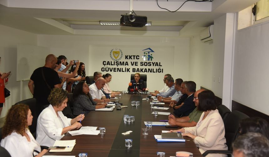 Asgari Ücret Saptama Komisyonu toplandı