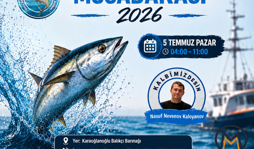 "Albacore Avı Müsabakası 2026" 5 Temmuz Pazar günü yapılacak
