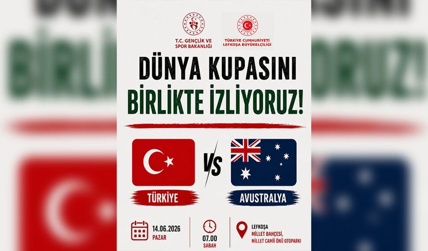 Türkiye-Avustralya maçı Millet Bahçesi’nde dev ekranda izlenecek
