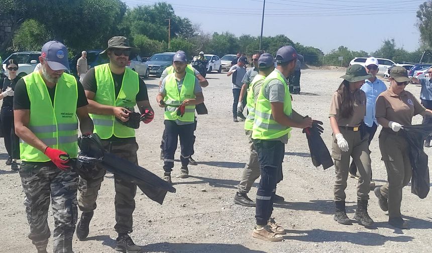 “Yangınlarla mücadelede çevre temizliğinin önemi” etkinliği yapıldı