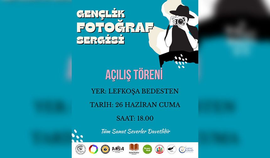 Gençlik Fotoğraf Sergisi cuma günü Lefkoşa Bedesten’de açılıyor