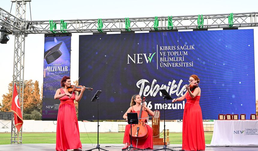 KSTU mezuniyet töreni yapıldı…526 öğrenci mezun oldu