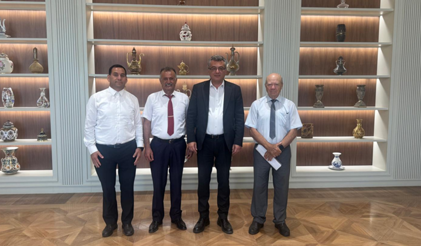 Lefke Çevre ve Ekoloji Derneği, Erhürman’a rapor sundu