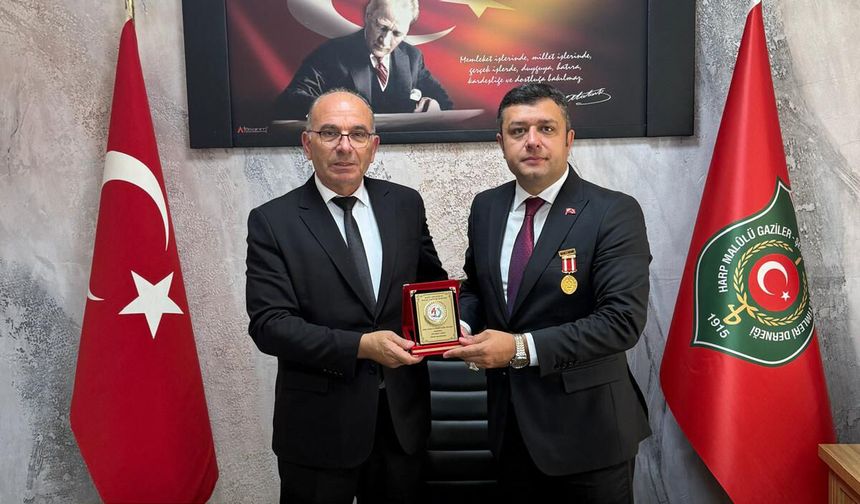 Şehit Aileleri ve Malul Gaziler Derneği, Isparta’da temaslarda bulundu