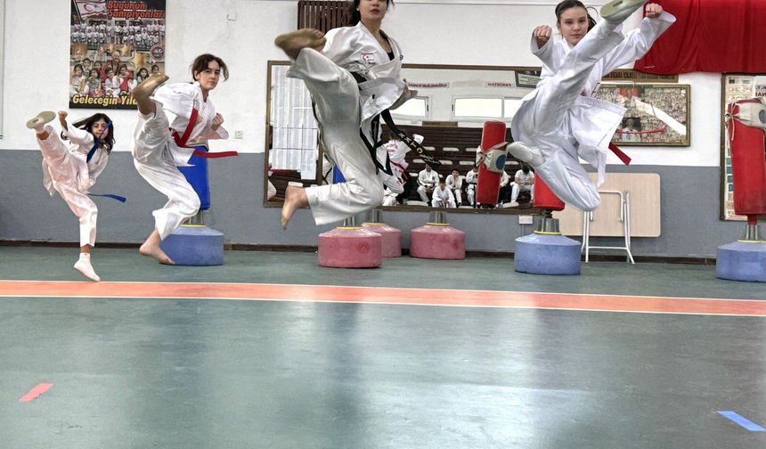 Taekwondocular Şükrü Arusan anısına yarıştı
