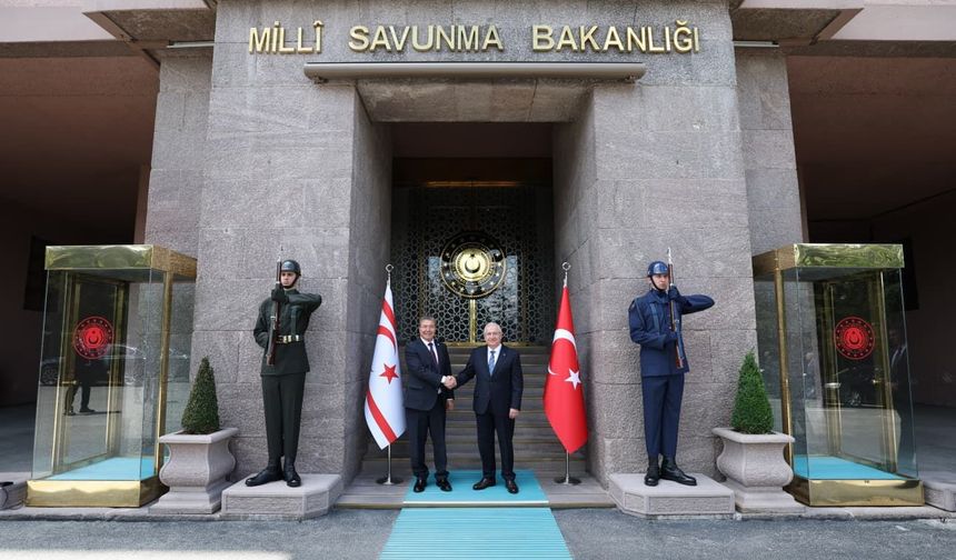 Üstel, Ankara’da Türkiye Milli Savunma Bakanı Güler ile görüştü