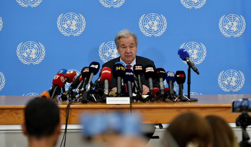 Guterres: “Çözüme giden yolu açacak, başarılı bir 5+1 toplantısı istiyorum"