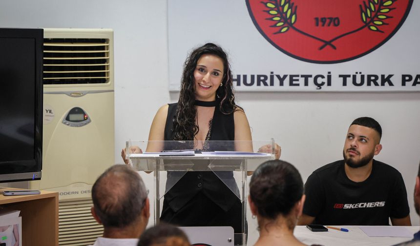 CTP Güzelyurt Gençlik Örgütü’nün yeni başkanı Gülcan Güneysu oldu