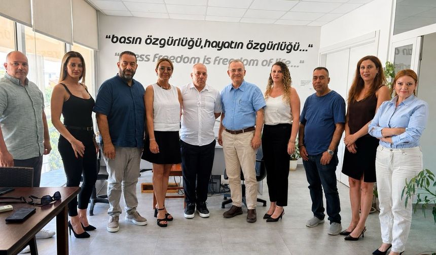 Bay-Sen Gazeteciler Birliği’ni ziyaret etti