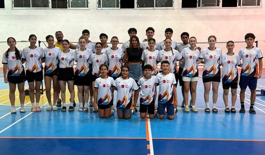 Badminton Akademi Gelişim Kampı KKTC'de düzenlendi