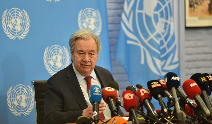 Antonio Guterres: 5+1 için tarih kesinleşmedi
