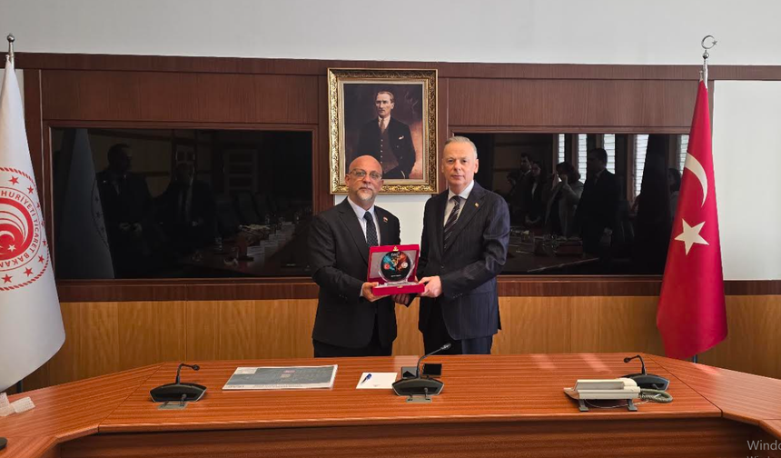 İş İnsanları Derneği'den TC Ticaret Bakan Yardımcısı Ağar'a ziyaret