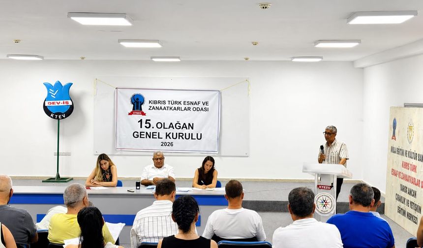KTEZO 15. Olağan Genel Kurulu yapıldı