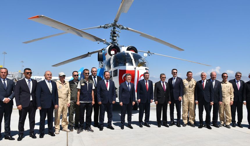 Çavuş: “Yangınlarla mücadelede hava gücümüzü Türkiye’nin desteğiyle daha da güçlendirdik”