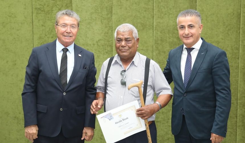 “Gazilik Kartı- Gazilik Beratı Takdim Töreni” yapıldı