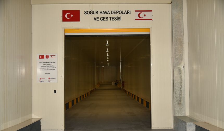 Yılmaz, Güzelyurt Soğuk Hava Deposu Entegre Tesisleri’nde incelemede bulundu