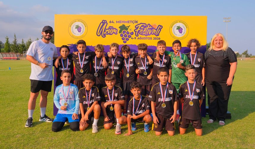 Futbol akademi turnuvası yapıldı