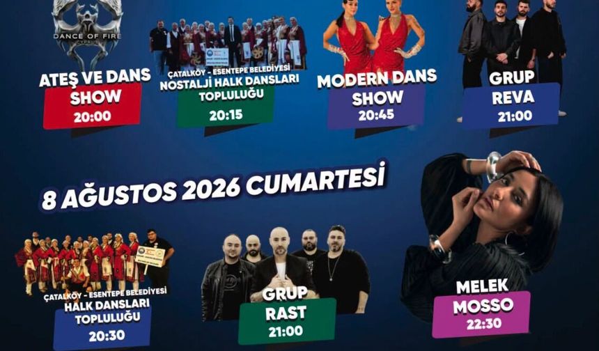 "Alagadi Fest 2026", cuma günü başlayacak
