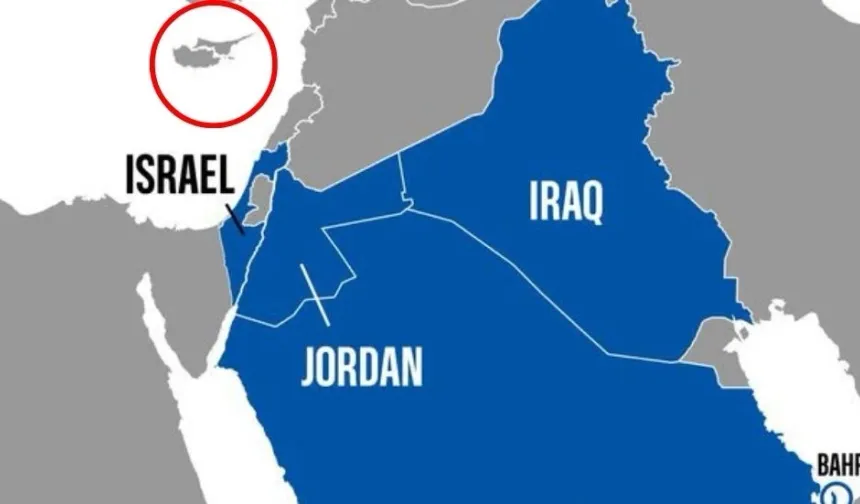 CENTCOM’un haritasında dikkat çeken Kıbrıs detayı: Ada iki ayrı bölge olarak gösterildi