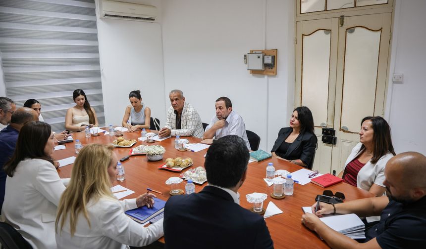 CTP ile TAM Parti heyetleri bir araya geldi