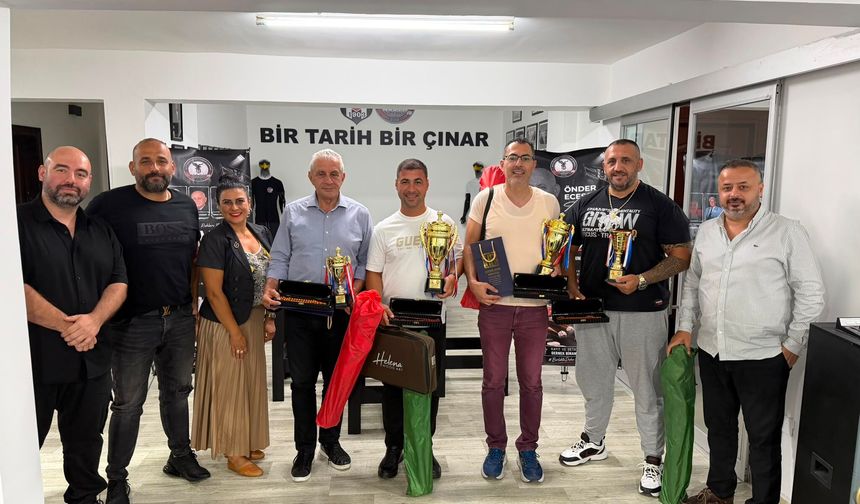 KKTC Beşiktaş Taraftarları Derneği, merhum Önder Ecesoy anısına tavla turnuvası düzenledi