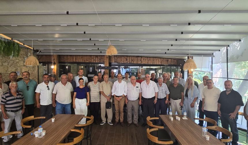 Halkın Partisi, Emekli Polisler Derneği Girne Şubesi’ni ziyaret etti