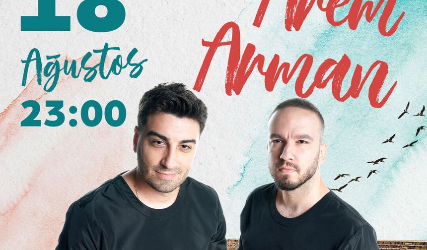 Yeniboğaziçi Pulya Festivali'nde, Arem & Armen sahne alacak