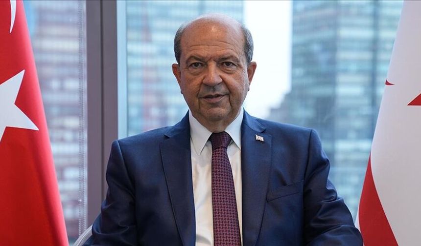 Tatar: “Kıbrıs Türk halkı, baskılara, saldırılara, ambargolara ve haksızlıklara rağmen vatanına ve devletine sahip çıkt