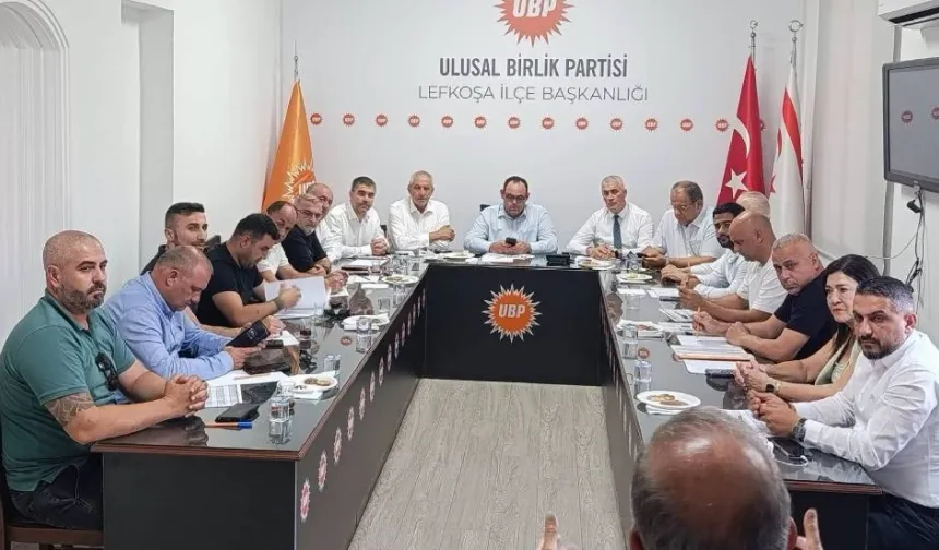 UBP'nin Lefkoşa'daki hazırlık toplantıları sürüyor: Kentimizi yeniden ayağa kaldırmaya kararlıyız