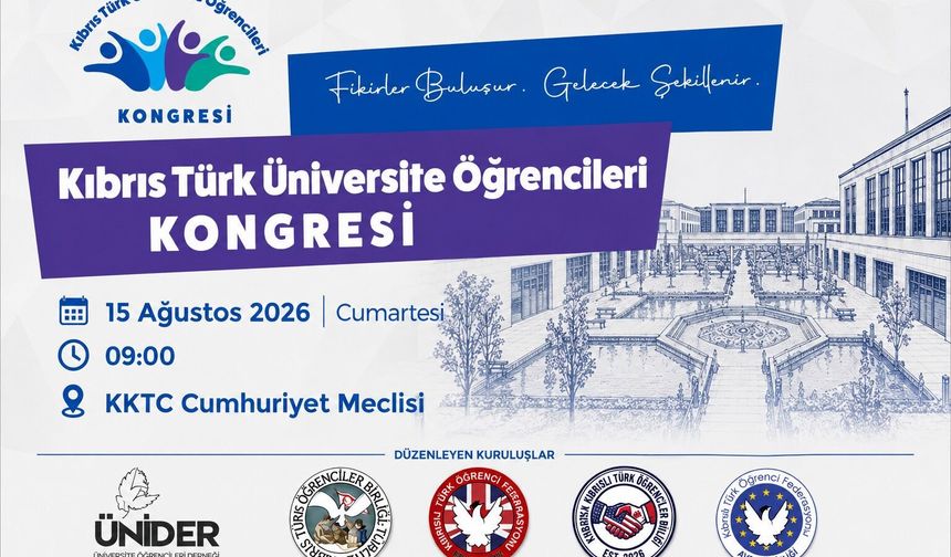 Kıbrıs Türk Üniversite Öğrencileri Kongresi için kayıtlar sürüyor