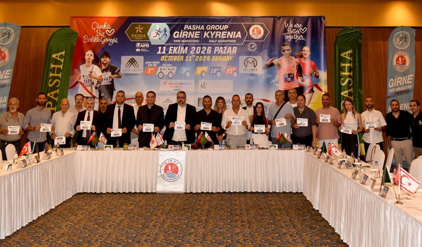 Girne yarı maratonu 11 Ekim'de: Geliri, deniz faciasında hayatını kaybedenlerin ve kayıpların ailelerine aktarılacak