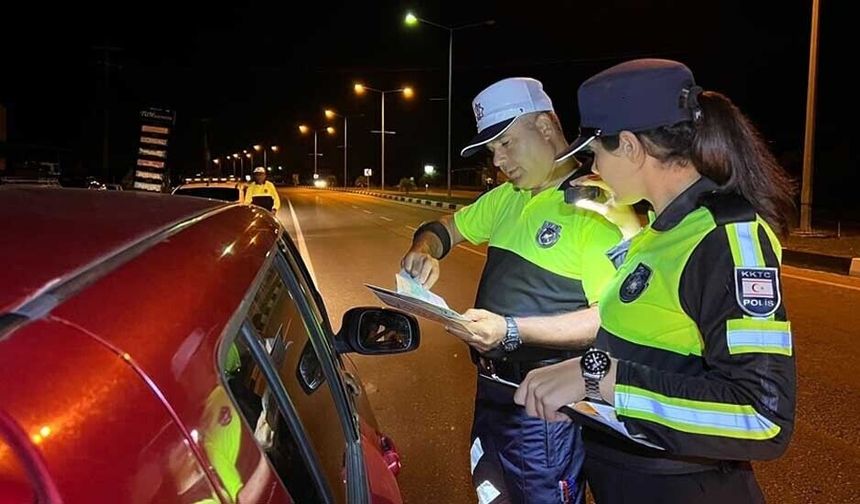 Bir günde 360 sürücü rapor edildi, 21 araç trafikten men edildi