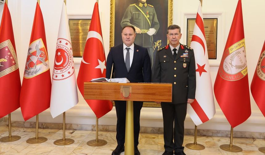 Öztürkler Korgeneral İnaltekin ile Tümgeneral Bilir’i ziyaret etti