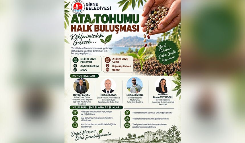 Girne’de "Ata Tohumu Buluşması"