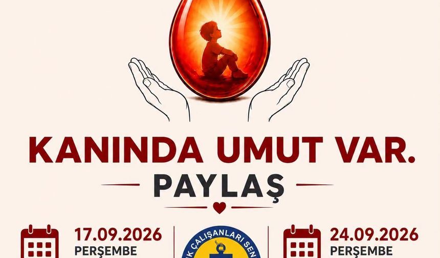 GÜÇ-SEN, üyelerini ve halkı kan bağışı yapmaya çağırdı