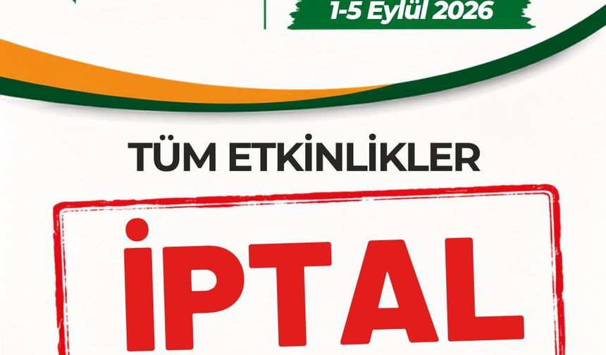 Mesarya Belediyesi: "2. Uluslararası Kültür, Sanat ve Spor Festivali iptal edildi"