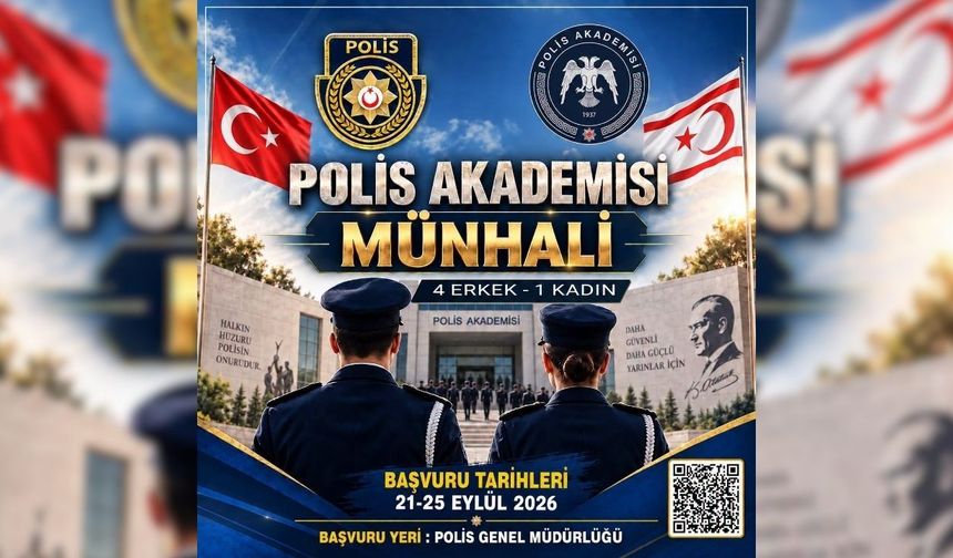 Polis Akademisi için 5 öğrenci seçilecek: Başvurular bugün başladı